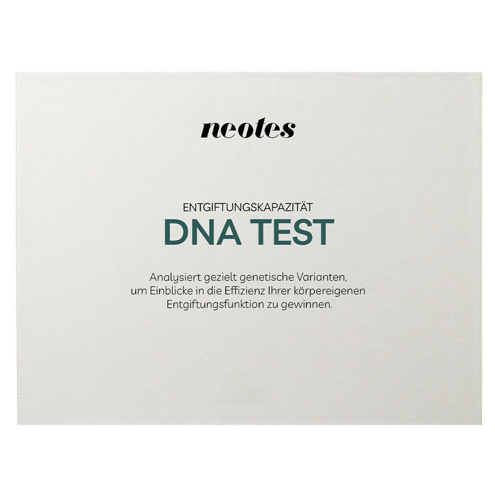 Neotes DNA Test Entgiftungskapazität