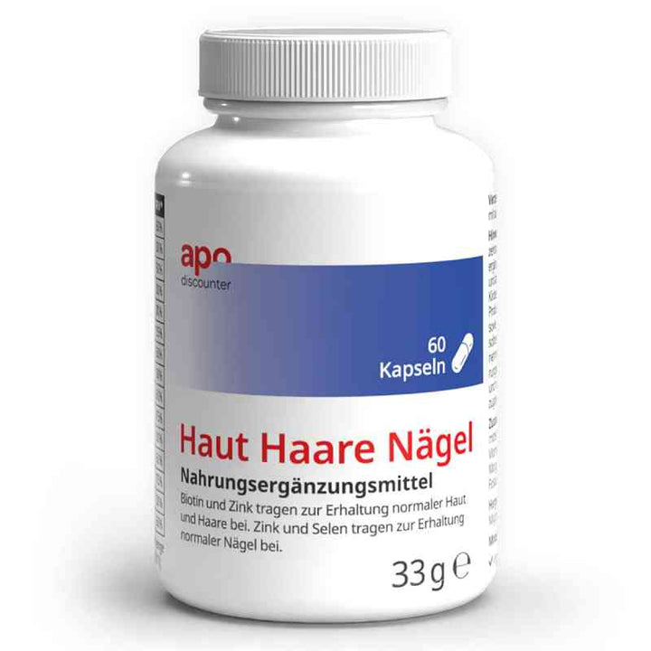 Haut Haare Nägel Kapseln