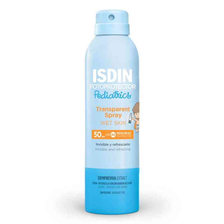 ISDIN Pediatrics Transparent Spray Sonnenschutz LSF 50